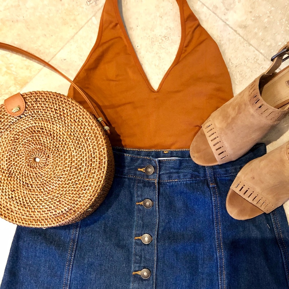 Jean Skirt